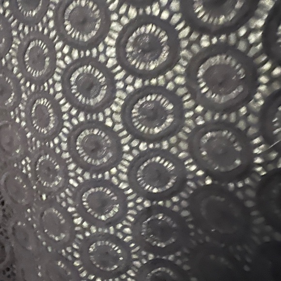 Black 3/4 Length Sleeve Topper with Lace Back - Size XL - Picture 3 of 4